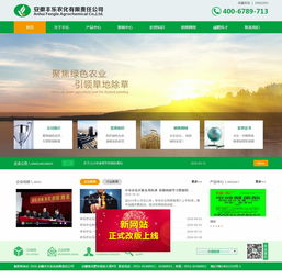 安徽豐樂農(nóng)化網(wǎng)站建設(shè) 打造數(shù)字化農(nóng)業(yè)服務(wù)平臺